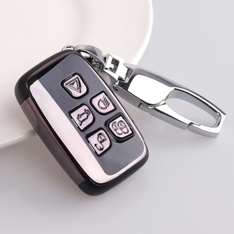 ABS Car Remote Key Shell Key Case For Land Rover Range Rover Sport Evoque Freelander 2 XJ XJL Jaguar XE XF X-X16 V12 F X