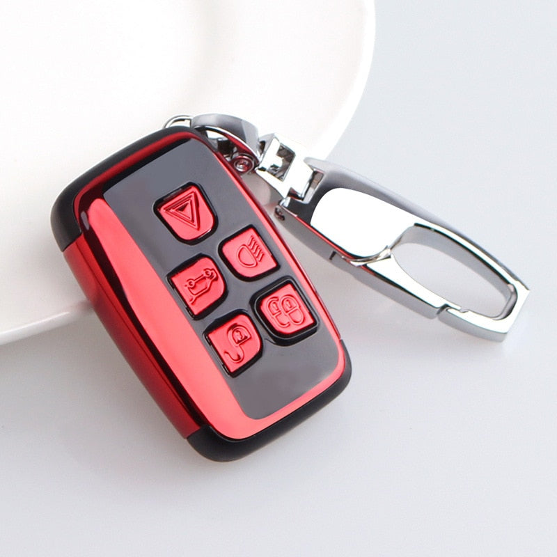 ABS Car Remote Key Shell Key Case For Land Rover Range Rover Sport Evoque Freelander 2 XJ XJL Jaguar XE XF X-X16 V12 F X