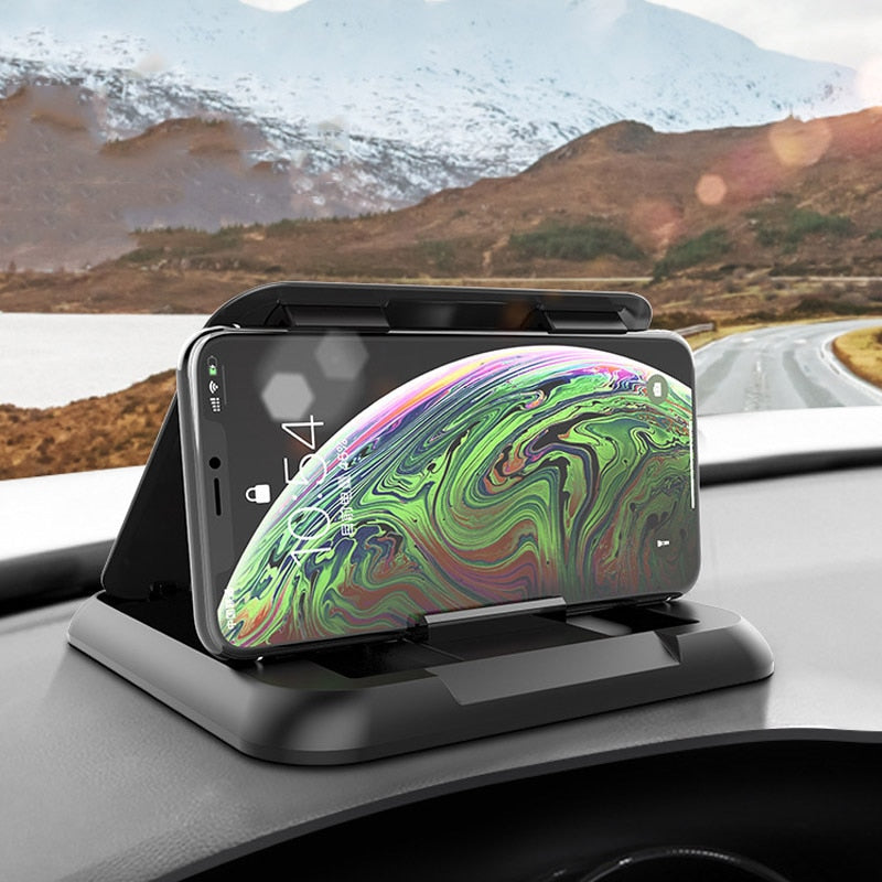 Car Cell Phone Holder Dashboard Sticking GPS Navigation Dashboard Universal Stand Mount Bracket Car Accessories