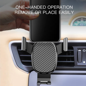 Car Phone Holder Mobile Phone Holder for Car Holder Phone Stand Steady Fixed Bracket Support Gravity sensing Auto Grip