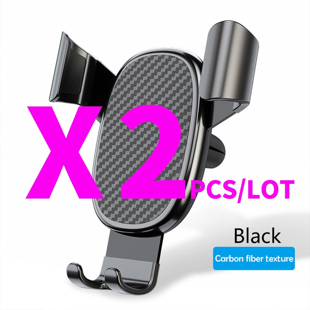 Car Phone Holder Mobile Phone Holder for Car Holder Phone Stand Steady Fixed Bracket Support Gravity sensing Auto Grip