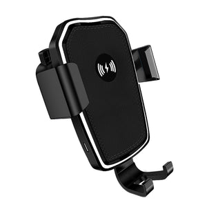 Car Phone Holder Mobile for Car Holder Phone Stand Steady Fixed Bracket Support Gravity sensing Auto Grip Wireless charging