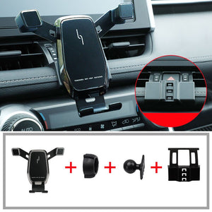 Car phone holder for Toyota RAV4 2019 2020 air vent Mobile phone stand Navigation bracket Interior modification accessories