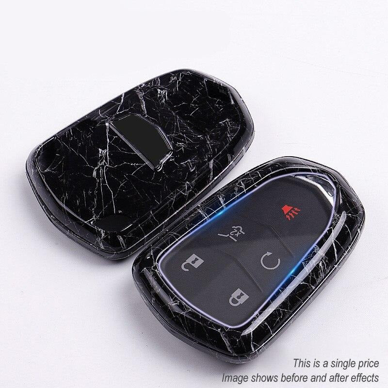 Durable ABS Replacement Smart Remote Control Car Key Case Cover Shell For Cadillac SRX CTS ATS XTS Escalade ESV Auto Accessories