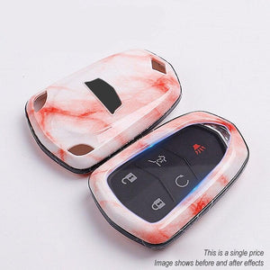 Durable ABS Replacement Smart Remote Control Car Key Case Cover Shell For Cadillac SRX CTS ATS XTS Escalade ESV Auto Accessories