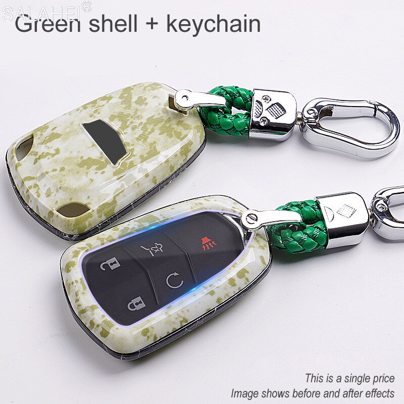 Durable ABS Replacement Smart Remote Control Car Key Case Cover Shell For Cadillac SRX CTS ATS XTS Escalade ESV Auto Accessories