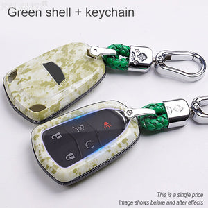 Durable ABS Replacement Smart Remote Control Car Key Case Cover Shell For Cadillac SRX CTS ATS XTS Escalade ESV Auto Accessories