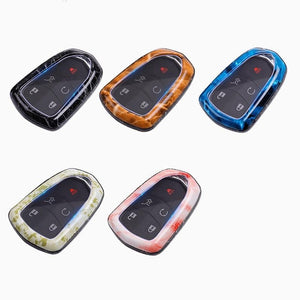 Durable ABS Replacement Smart Remote Control Car Key Case Cover Shell For Cadillac SRX CTS ATS XTS Escalade ESV Auto Accessories