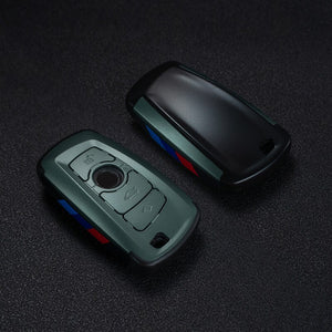 Fashion ABS Carbon fiber Car Remote Key Case Cover For BMW 1 2 3 4 5 6 7 Series X1 X3 X4 X5 X6 F30 F34 F10 F07 F20 G30 F15 F16