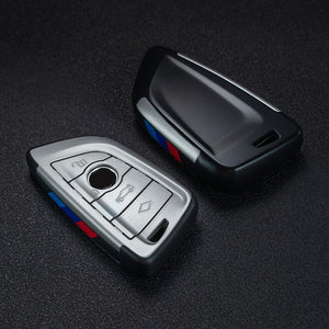 Fashion ABS Carbon fiber Car Remote Key Case Cover For BMW 1 2 3 4 5 6 7 Series X1 X3 X4 X5 X6 F30 F34 F10 F07 F20 G30 F15 F16