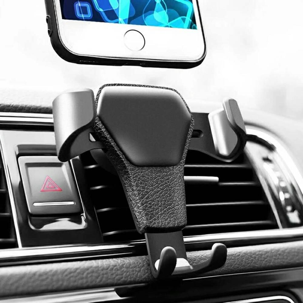 New Car Phone Holder in Car Air Vent Mount Stand Mobile Phone Holder Gravity Smartphone Cell Stand For Huawei For iPhone
