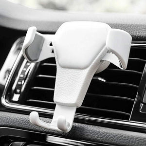 New Car Phone Holder in Car Air Vent Mount Stand Mobile Phone Holder Gravity Smartphone Cell Stand For Huawei For iPhone